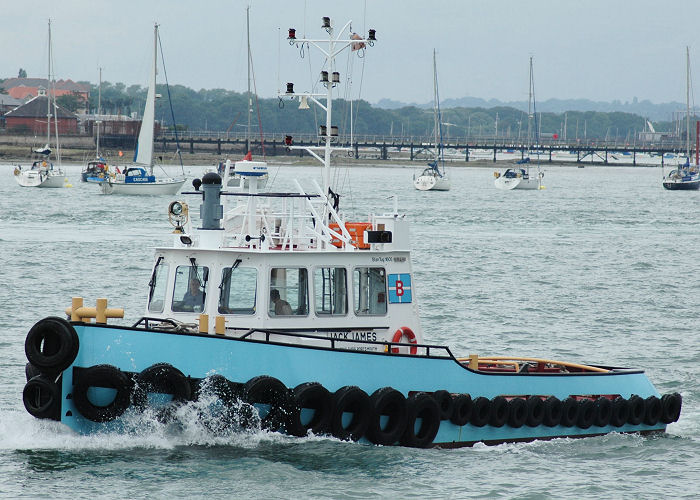 Photograph of the vessel  Jack James pictured in Portsmouth Harbour on 3rd July 2005