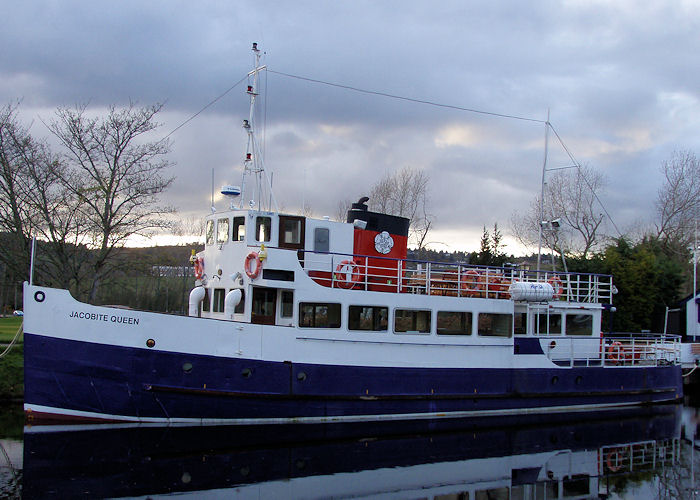 Photograph of the vessel  Jacobite Queen pictured at Inverness on 10th April 2012