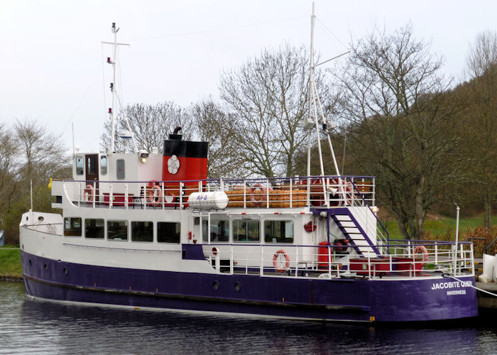 Photograph of the vessel  Jacobite Queen pictured at Inverness on 4th May 2013