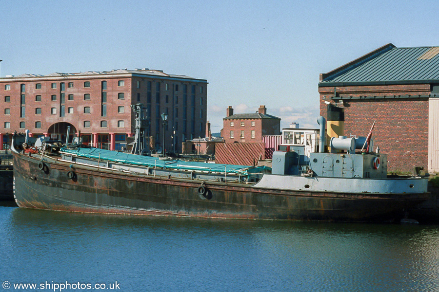 Photograph of the vessel  James Jackson Grundy pictured in Canning Dock, Liverpool on 30th August 2003