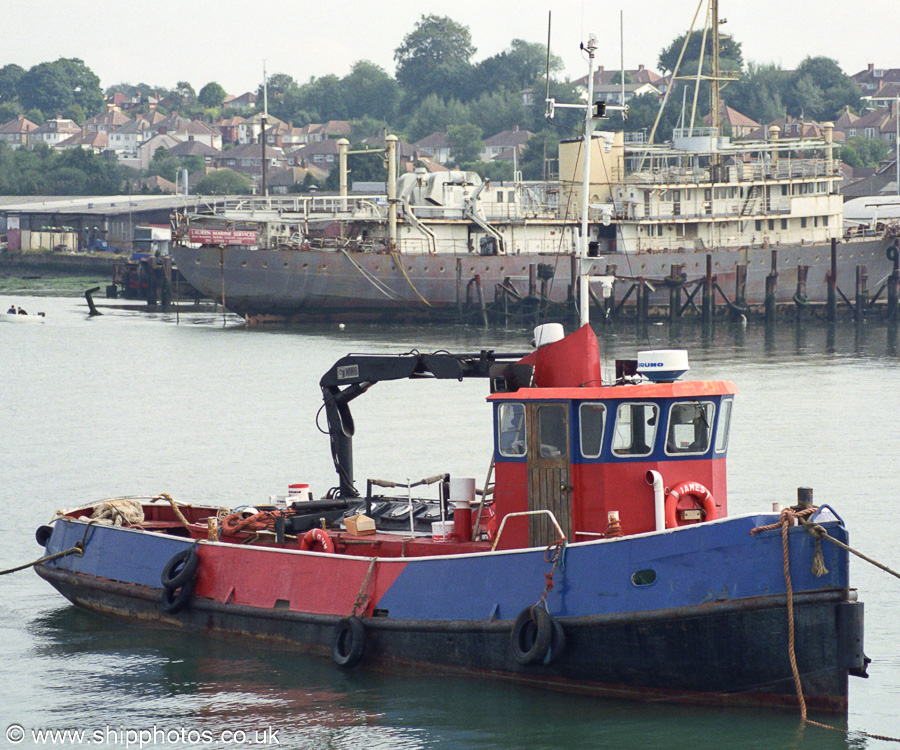 Photograph of the vessel  James Ward pictured at Southampton on 22nd September 2001