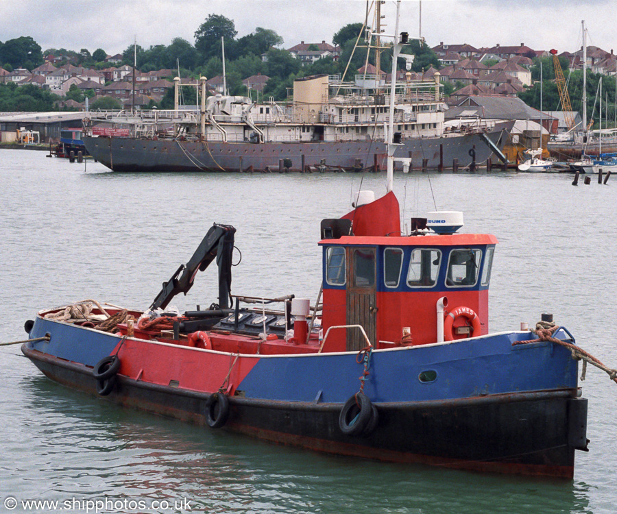 Photograph of the vessel  James Ward pictured at Southampton on 22nd September 2001