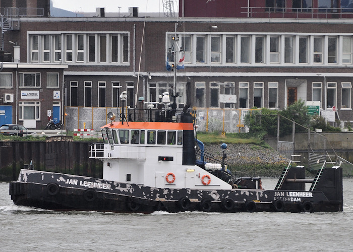 Photograph of the vessel  Jan Leenheer pictured passing Vlaardingen on 22nd June 2012