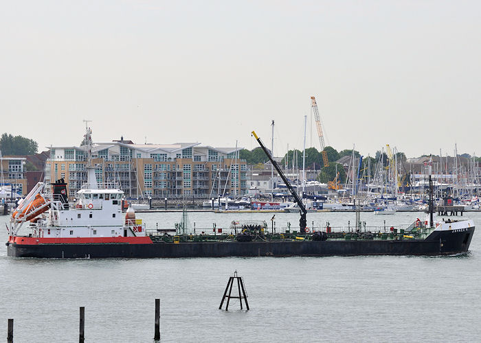 Photograph of the vessel  Jaynee W pictured in Portsmouth Harbour on 7th June 2013