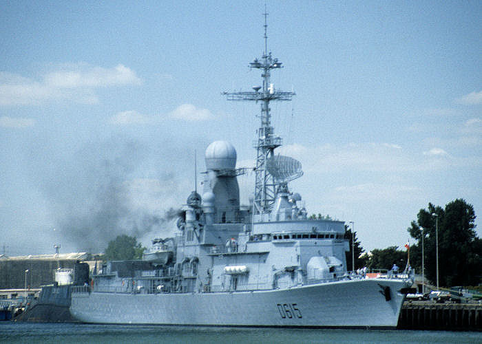 Jean Bart pictured at Lorient on 10th July 1990