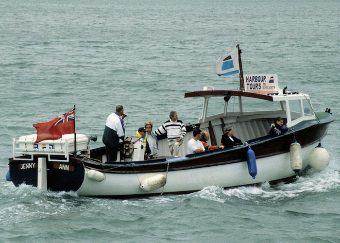 Photograph of the vessel  Jenny Ann pictured at Southampton on 30th August 1997