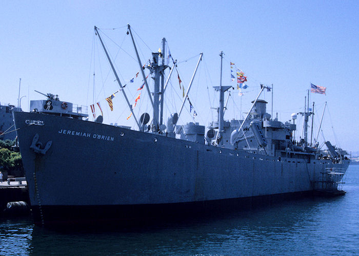  Jeremiah O'Brien pictured at San Diego on 16th September 1994