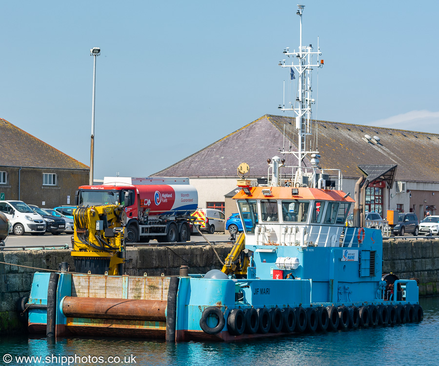 Photograph of the vessel  Jif Mairi pictured at Kirkwall on 15th May 2024