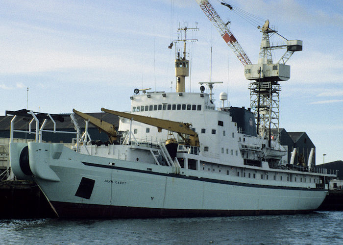 Photograph of the vessel cs John Cabot pictured at Middlesbrough on 4th October 1997