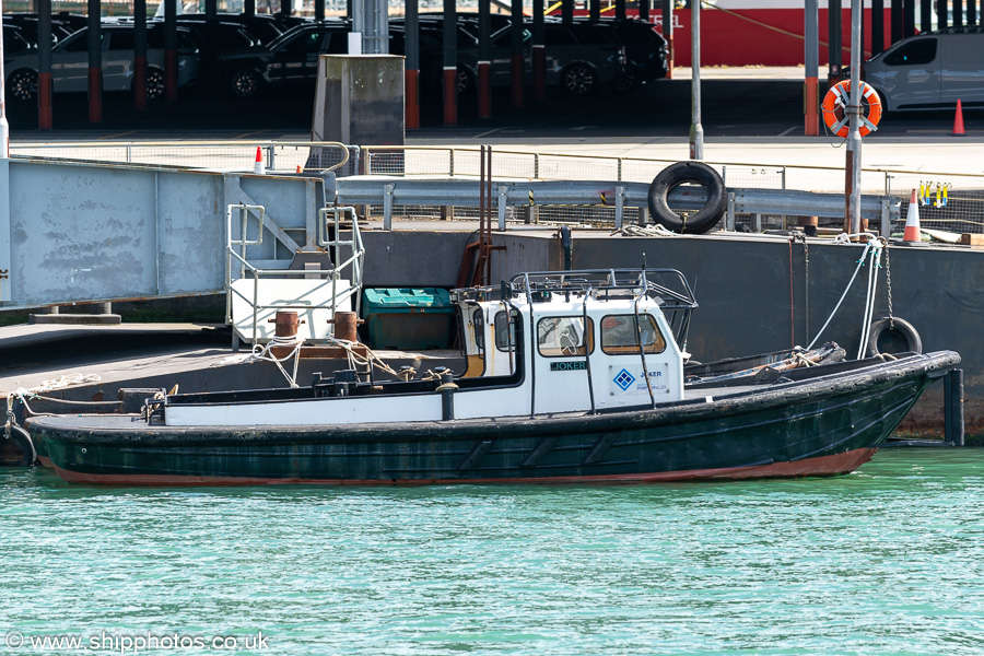 Photograph of the vessel  Joker pictured in Empress Dock, Southampton on 20th April 2024