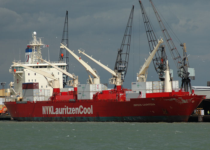 Photograph of the vessel  Jorgen Lauritzen pictured in Sheerness on 10th August 2006