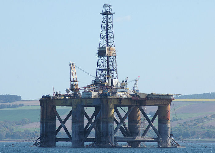 Photograph of the vessel  J.W. Mclean pictured laid up in Cromarty Firth on 27th April 2011