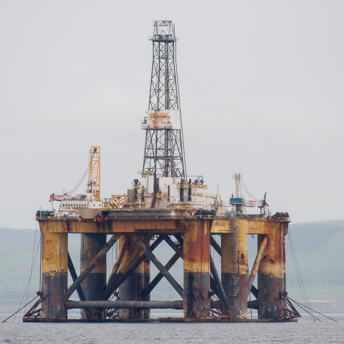 Photograph of the vessel  J.W. Mclean pictured laid up in Cromarty Firth on 10th May 2014