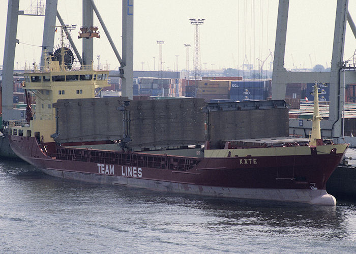Photograph of the vessel  Käte pictured in Hamburg on 21st August 1995