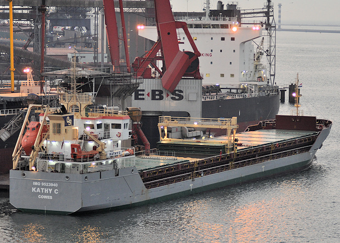 Photograph of the vessel  Kathy C pictured in Elbehaven, Europoort on 28th June 2011