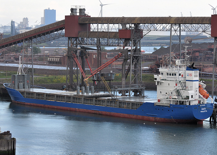 Photograph of the vessel  Kati pictured in Elbehaven, Europoort on 22nd June 2012