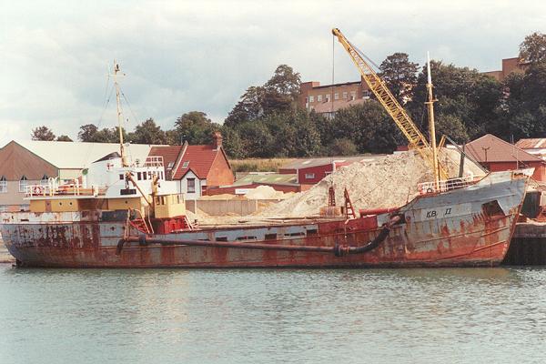 Photograph of the vessel  KB II pictured in Southampton on 5th September 1992