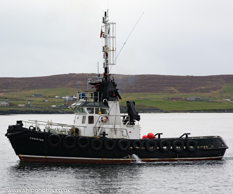 Photograph of the vessel  Kebister pictured at Lerwick on 18th May 2015