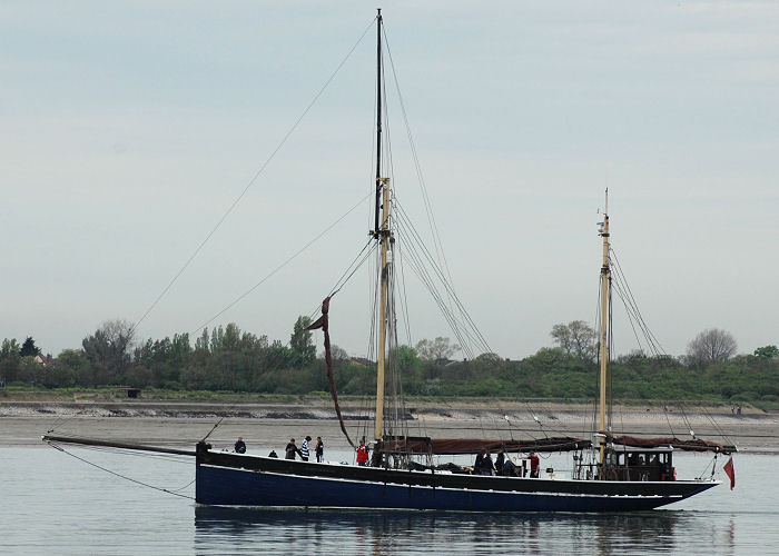 Photograph of the vessel  Kenya Jacaranda pictured on the River Medway on 6th May 2006