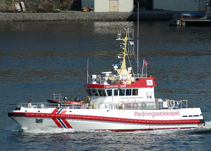 Photograph of the vessel  Kristian Gerhard Jebsen pictured at Bergen on 5th May 2008