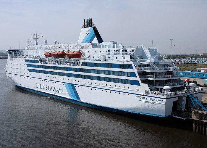 Photograph of the vessel  King of Scandinavia pictured at North Shields on 6th May 2008