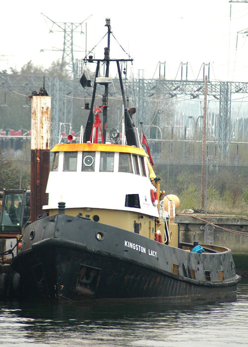 Photograph of the vessel  Kingston Lacy pictured at Poole on 23rd April 2006