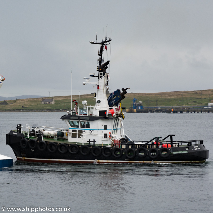 Photograph of the vessel  Knab pictured at Lerwick on 18th May 2015