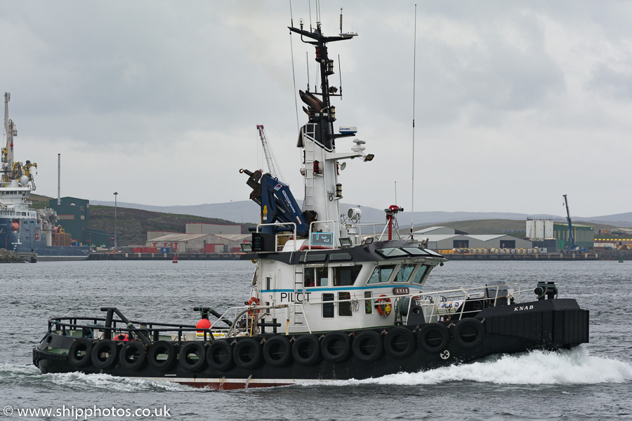 Photograph of the vessel  Knab pictured at Lerwick on 20th May 2015
