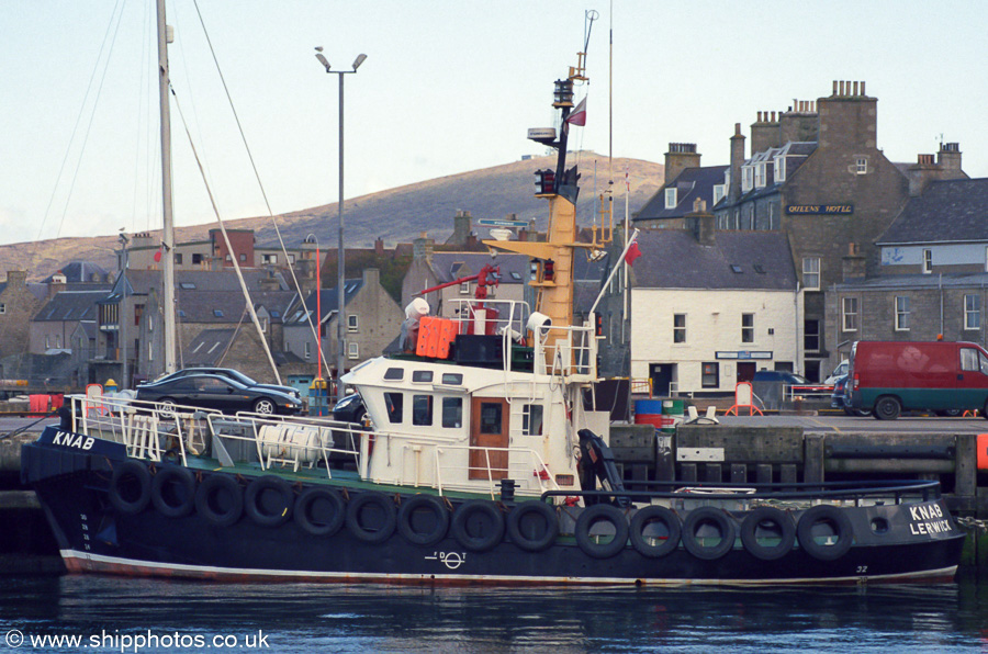 Knab pictured at Lerwick on 11th May 2003