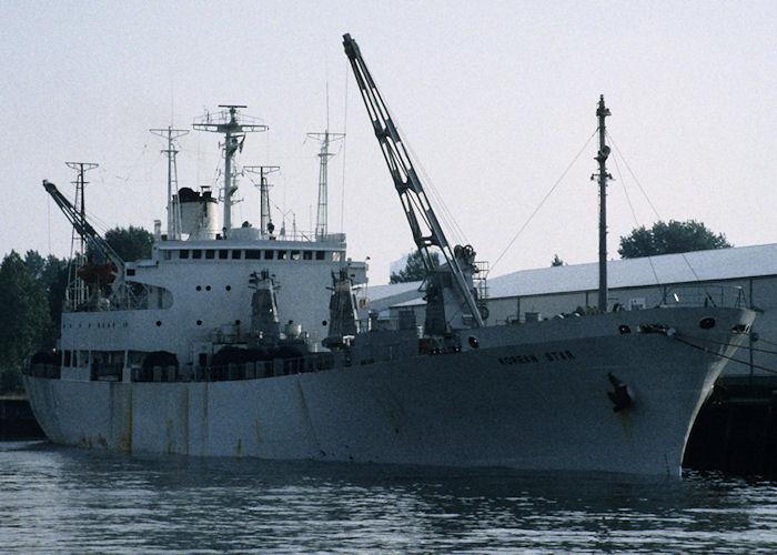  Korean Star pictured in Ijsselhaven, Rotterdam on 27th September 1992