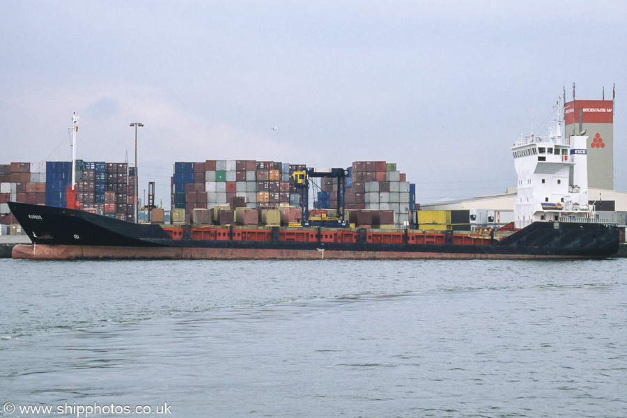 Photograph of the vessel  Kurkse pictured in Bevrijdingsdok, Antwerp on 20th June 2002