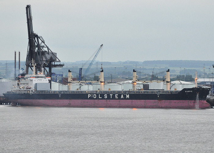 Photograph of the vessel  Kurpie pictured at Immingham Bulk Terminal on 21st June 2012