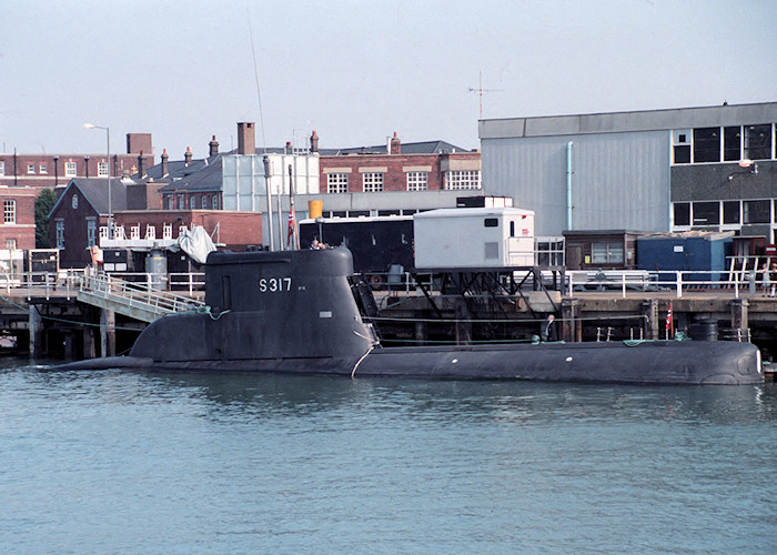 Photograph of the vessel KNM Kya pictured at Gosport on 2nd October 1988