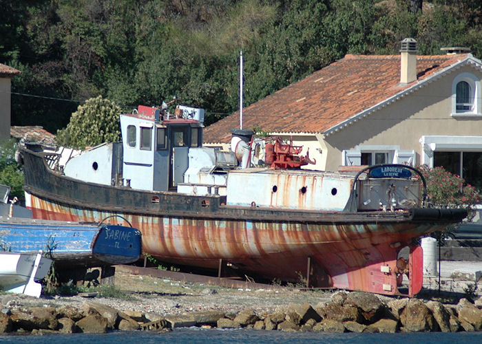 Photograph of the vessel  Laborieux pictured at la Seyne-sur-Mer on 9th August 2008