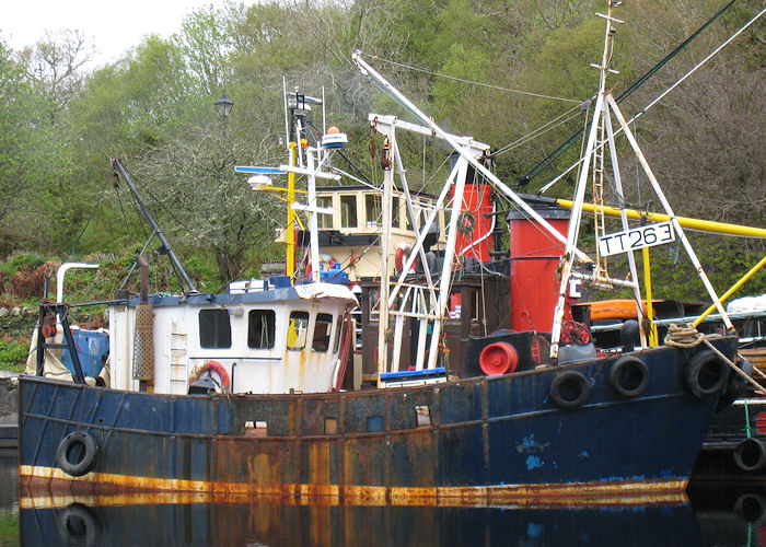 Photograph of the vessel fv Lady Isle pictured in the canal basin at Crinan on 23rd April 2011