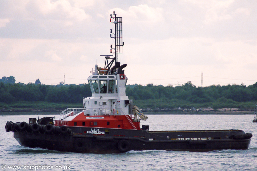 Photograph of the vessel  Lady Madeleine pictured at Southampton on 19th July 2001