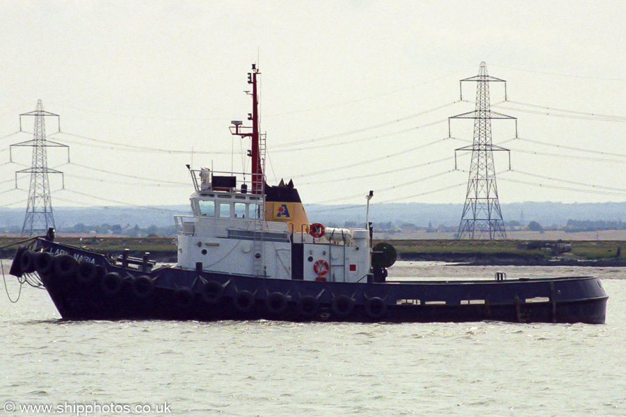 Photograph of the vessel  Lady Maria pictured on the River Medway on 16th August 2003