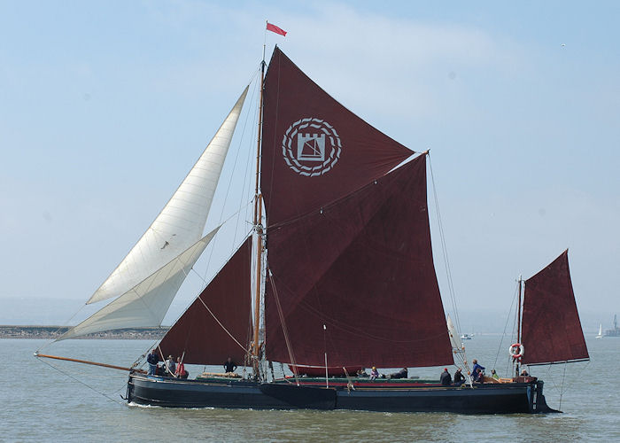 Photograph of the vessel sb Lady of the Lea pictured passing Thamesport on 22nd May 2010