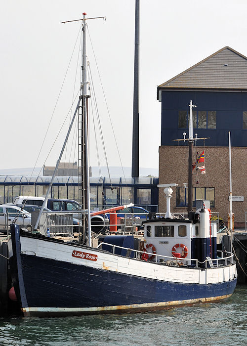 Photograph of the vessel  Lady Rose pictured at Stromness on 8th May 2013