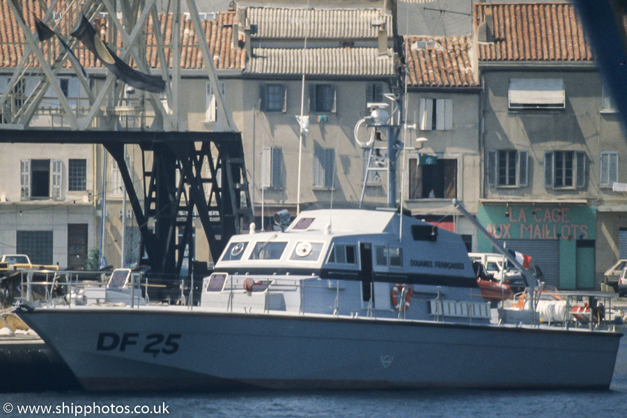 Photograph of the vessel  Lagarde pictured at La Ciotat on 15th August 1989
