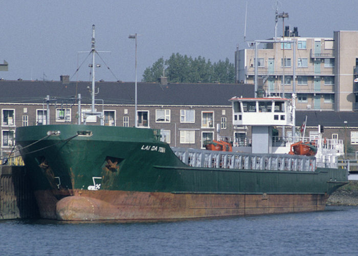  Lai da Toma pictured in Vulcaanhaven, Rotterdam on 27th September 1992