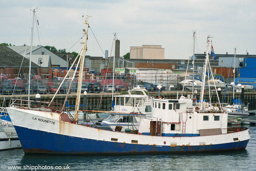 Photograph of the vessel  La Rousette pictured at Southampton on 5th July 2003