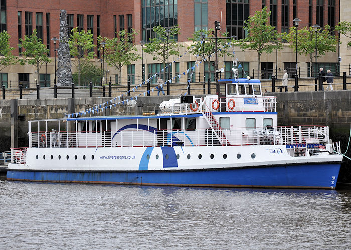 Photograph of the vessel  Latis pictured at Newcastle-upon-Tyne on 5th June 2011
