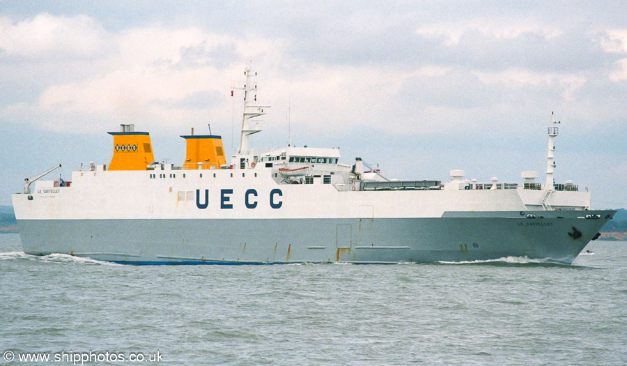 Photograph of the vessel  Le Castellet pictured in the Solent on 22nd July 2001