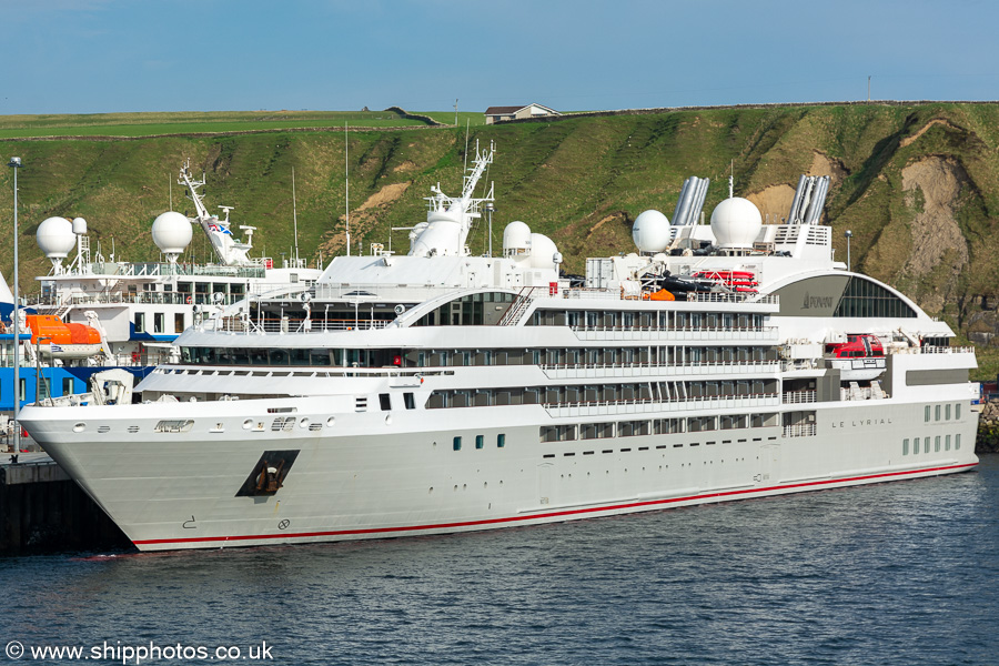 Photograph of the vessel  Le Lyrial pictured at Scrabster on 13th May 2024