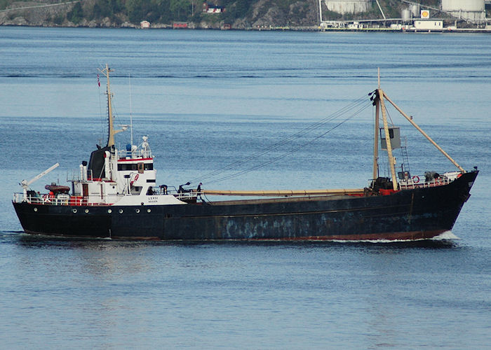 Photograph of the vessel  Lemsi pictured departing Bergen on 5th May 2008