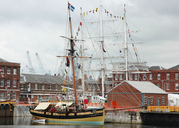 Photograph of the vessel  Le Renard pictured at the International Festival of the Sea, Portsmouth Naval Base on 3rd July 2005