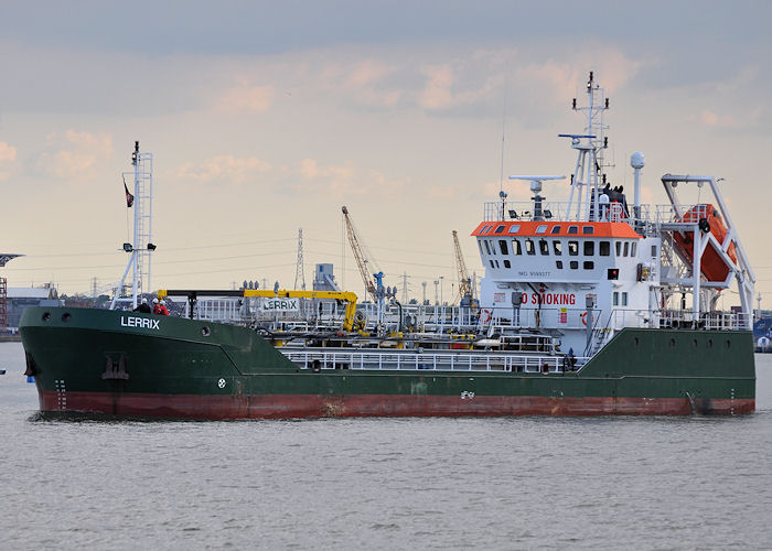 Photograph of the vessel  Lerrix pictured passing North Shields on 26th May 2013