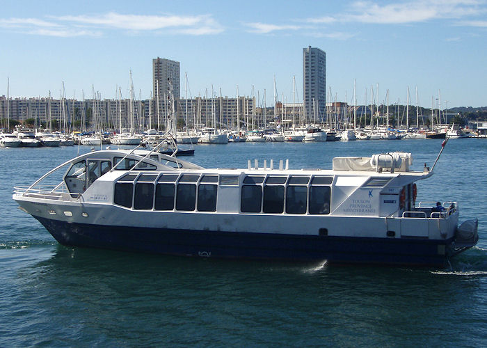 Photograph of the vessel  L'Esquinade pictured at Toulon on 9th August 2008