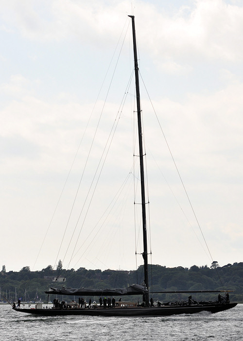 Photograph of the vessel  Lionheart pictured on Southampton Water on 20th July 2012